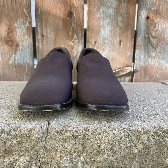 DONALD J PLINER Women’s Brown Dress Shoe Slip On Loafer Heel Size 5.5 Spain - Picture 9 of 12